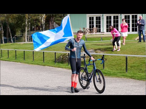 Video: Škotijos dviratininkas bandys užfiksuoti ilgiausią per savaitę nuvažiuotą atstumą