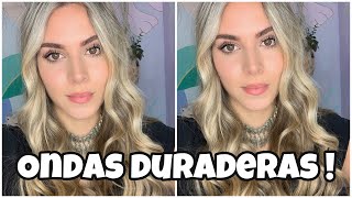 ONDAS DURADERAS EN PELO LISO #pelolacio