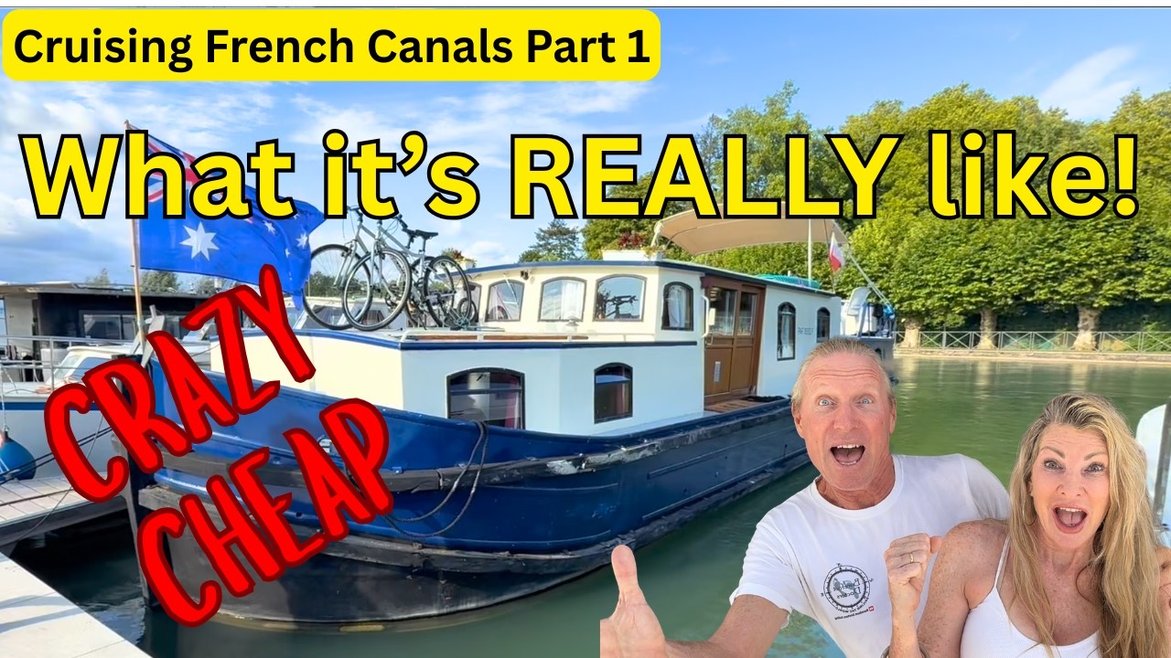 ⁣Live Aboard Boat - Only $50K!  No sailing skills required... Canal Cruising Series Part1