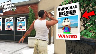 GTA 5 : Franklin Try To Find Lost Shinchan In GTA 5 ! Shinchan Missing In GTA 5 screenshot 1