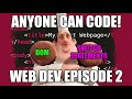 Messing with the javascript DOM and Switch Statements! (Web Dev Episode #2) #AnyoneCanCode