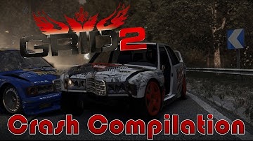 GRID 2 - Crash Compilation, Crashes, stunts Montage