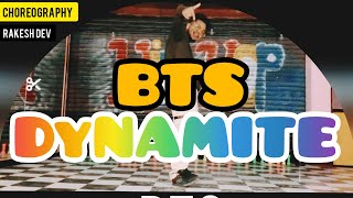 BTS Dynamite || Dance cover || Rakesh dev choreography