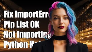 Fix ImportError: Package Installed in Pip List but Not Importing in Python