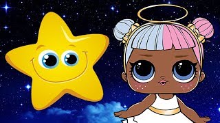 Twinkle Twinkle Little Star Song for Children Nursery Rhyme with LOL Dolls