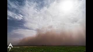 Haboob in Ropesville, TX on March 22, 2021