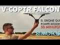 V-COPTR FALCON | EL DRONE QUE VUELA MÁS !! DRONE CON 50 MINUTOS