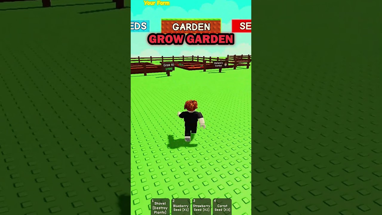 I bought Roblox blueberry seed 🍓 