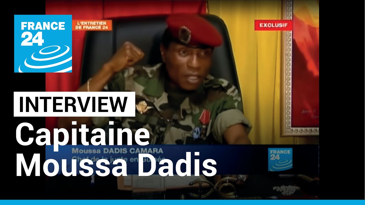 Guinée : Le capitaine Moussa Dadis Camara réagit aux sanctions annoncées par la France • FRANCE 24