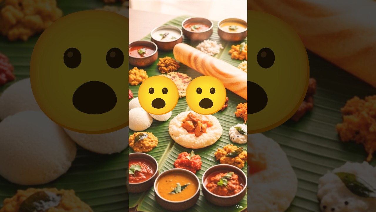 😮South Indian Food with new viral trend song