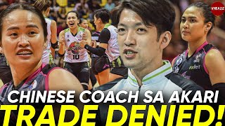 Akari at NXLED May TRADE of Players!, PVL HINARANG!, Taka to Akari na!, NXLED May Chinese Coach!