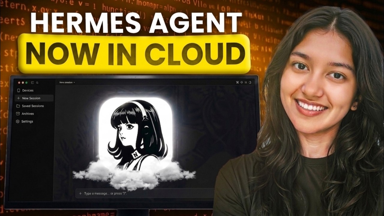 Hermes Agent Is in the Cloud, Finally! (24/7 Telegram AI Agent)