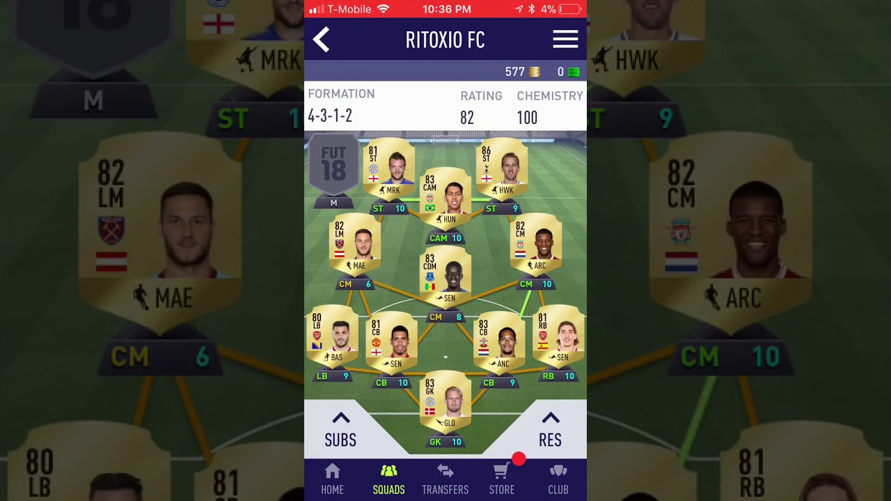 BEST 100K SQUAD IN FIFA 18!!!ALL BPL