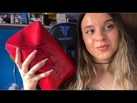ASMR Prepara Conmigo el Neceser de Viaje con mis Favv de Maquillaje 💓😏