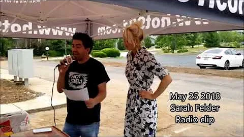 20180525 Sarah  Felder radio clip