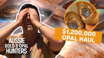 The Opal Whisperers Find LITERALLY The BIGGEST Opal In Outback Opal Hunters