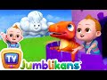 The Rain Song Nursery Rhyme with Baby Taku &amp; Jumblikans Dinosaurs - ChuChuTV Toddler Learning Videos