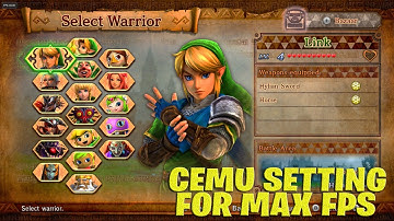 PERFECT Cemu Setting on Any Games - Hyrule Warriors 60FPS Works Vulkan