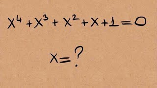 Zorun Zoru Dördüncü Dereceden Denklem - Fourth Degree Equation Problem