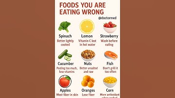 10 Common Foods You’re Eating WRONG | Healthy Eating Tips You MUST Know!