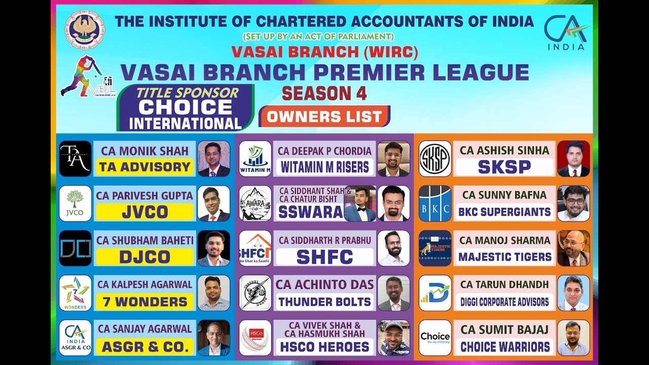 VBPL Season 4 Auction Based Cricket Tournament Live