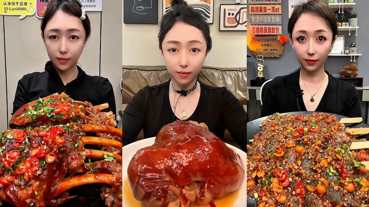 😱🔥 Epic Mukbang Feast: Giant Spicy Meat Platter That Will Make You Drool!