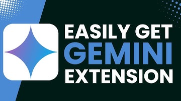 Gemini  - How to Get Gemini Extension !