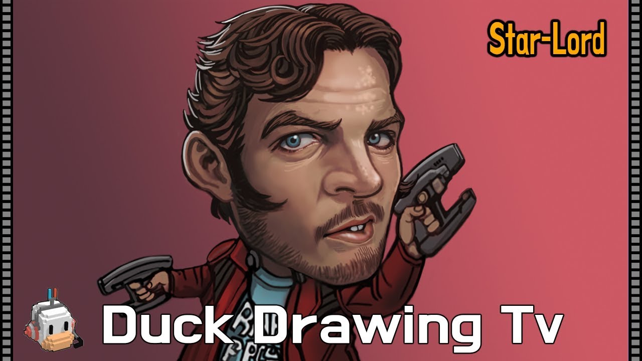 Star Lord Quick Draw in real time 1 hour 30 minutes YouTube
