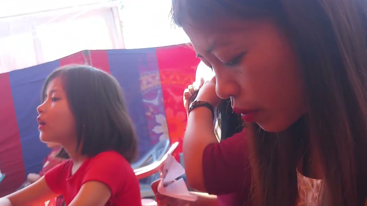 Lalparzo at the Bridal Shower of Hoineilam Gospel Artist.