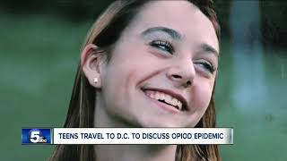 Teens and adults from Akron are headed to D.C. to talk to Congress about the opioid problem