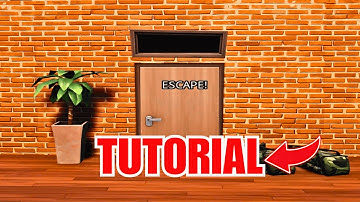 Escape Rooms Fortnite Full Guide (All Levels, Hidden Buttons, Keys, Cards Locations)