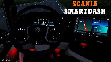 ETS2 1.57 Mod | Improved Scania SmartDash | Euro Truck Simulator 2 Mods