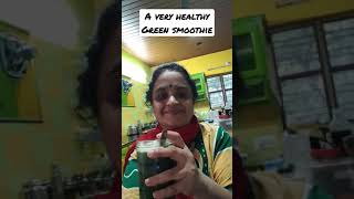 #shorts A Very Healthy Green Smoothie l വളരെ ആരോഗ്യ ഗുണങ്ങൾ ഉള്ള ഒരു സ്മൂത്തി