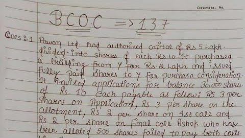 BCOC 137 ENGLISH MEDIUM HANDWRITTEN ASSIGNMENT 2021-22 | FOR PDF WHATSAPP ON 9354372788