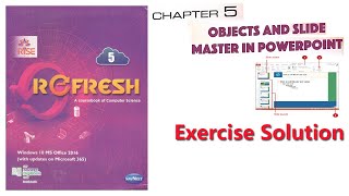 Ch-5 l Objects and Slide Master in Powerpoint l Refresh (Rise Series) Navneet l Std-5th