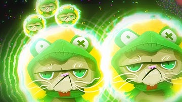 THE KING IS SAD!?INCREDIBLE 3 MEN CANON | BLOB.IO