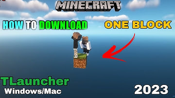 How to Play One Block in Minecraft ( TLauncher) | All Versions Supported