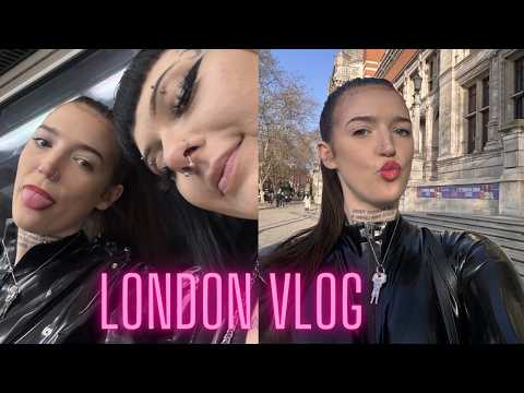 London vlog thumbnail