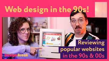 Back in time web design | Going back to the 90s & 00s to look at websites!