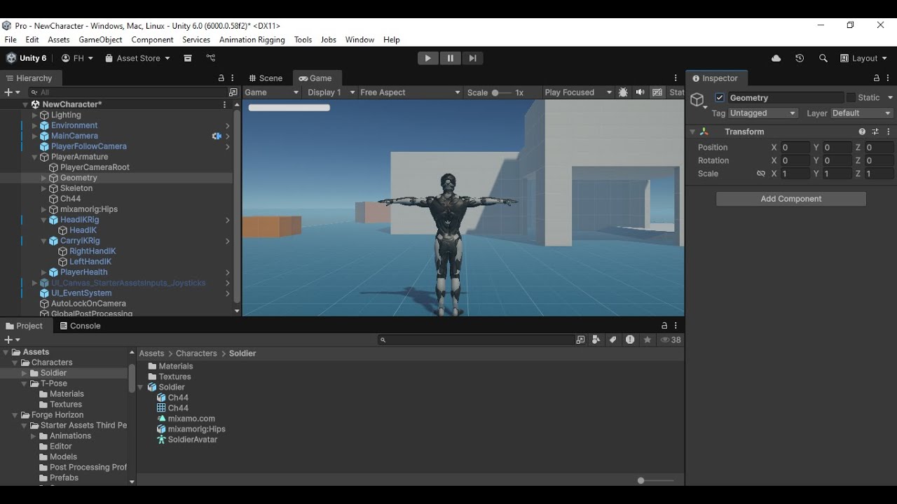 Tutorial - How to Replace Unity Starter Asset Character