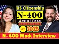 2025 New, Real Interview of U.S. Citizenship, Small talk, Full N-400 Naturalization Interview #n400 