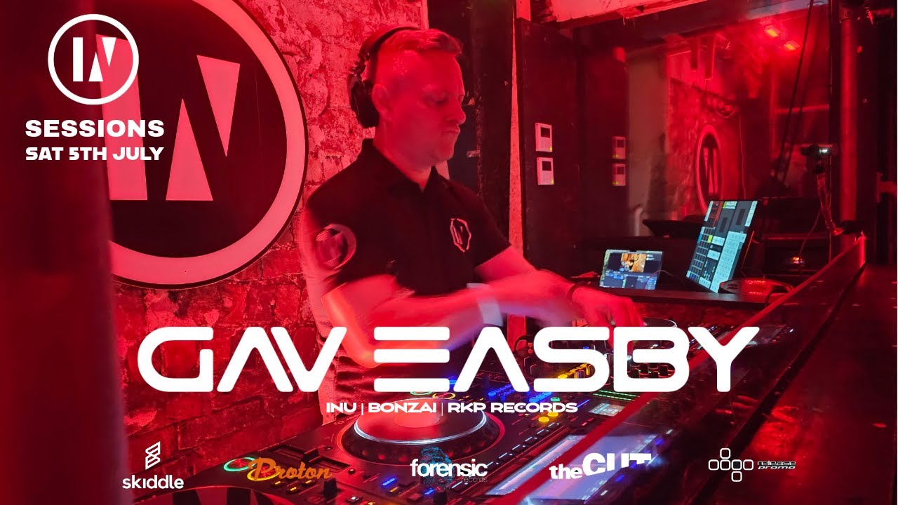 Gav Easby – Live Progressive House DJ Set | inU Sessions Launch | July 2025
