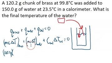 Constant Pressure Calorimetry - Exam Problem Fully Explained