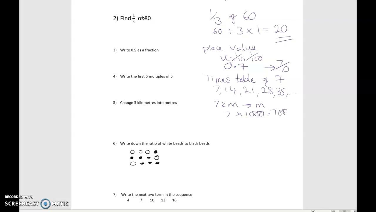 revision gcse maths paper 3 foundation YouTube