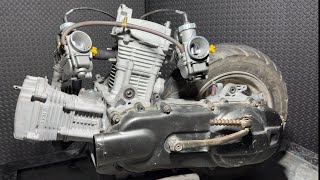 : I turn a regular scooter engine into a 250cc L-twin engine