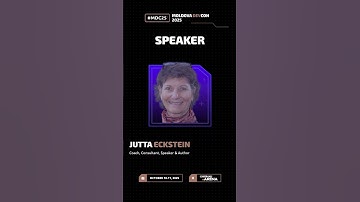 Jutta Eckstein #MDC25 Speaker #coaching #itconsultant