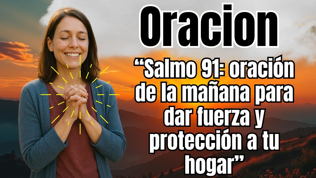 “Oración de la Mañana con el Salmo 91 | Protección, Fuerza y Bendición ...