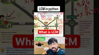 Easy way to understand and write LCM code in python. What is LCM?#ai #coding #python #education code