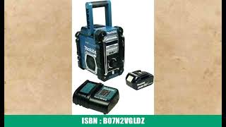 Makita DMR 112 Baustellenradio mit DAB+ und Bluetooth + Akku 3 Ah und LadegerÃ¤t