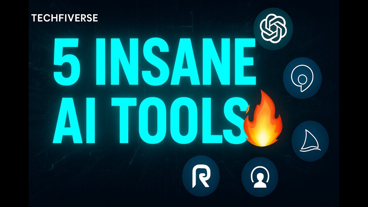 Top 5 AI Tools You MUST Try in 2025 🔥 | Game-Changing Future Tech ...